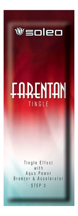 

Бронзатор с тингл-эффектом для загара Farentan Tingle Effect With Aqua Power : крем 15мл, Бронзатор с тингл-эффектом для загара Farentan Tingle Effect With Aqua Power