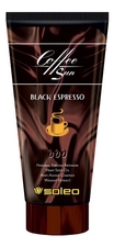 Soleo Крем-бронзатор для загара с маслом ши и кофеином Coffee Sun Black Espresso Natural Strong Bronzer