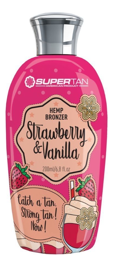 

Бронзатор для тела с экстрактом конопли Strawberry & Vanilla Hemp Bronzer (клубника и ваниль): Бронзатор 200мл, Бронзатор для тела с экстрактом конопли Strawberry & Vanilla Hemp Bronzer (клубника и ваниль)