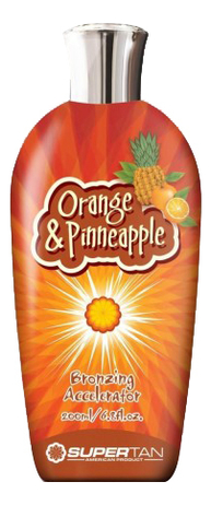 

Бронзирующий ускоритель загара с маслом апельсина Orange & Pineapple Bronzing Accelerator: Крем 200мл, Бронзирующий ускоритель загара с маслом апельсина Orange & Pineapple Bronzing Accelerator