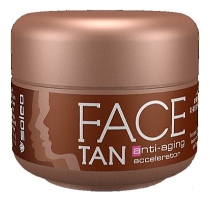 Усилитель загара для лицa в солярии Face Tan Anti-Aging Accelerator : крем 15мл от Randewoo