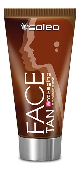 

Усилитель загара для лицa в солярии Face Tan Anti-Aging Accelerator : крем 50мл, Усилитель загара для лицa в солярии Face Tan Anti-Aging Accelerator