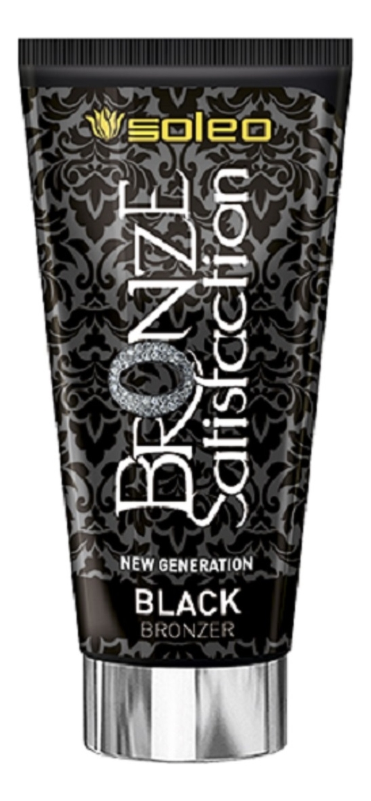 Сильный усилитель загара с бронзатором Bronze Satisfaction Black Bronzer New Generation: крем 150мл