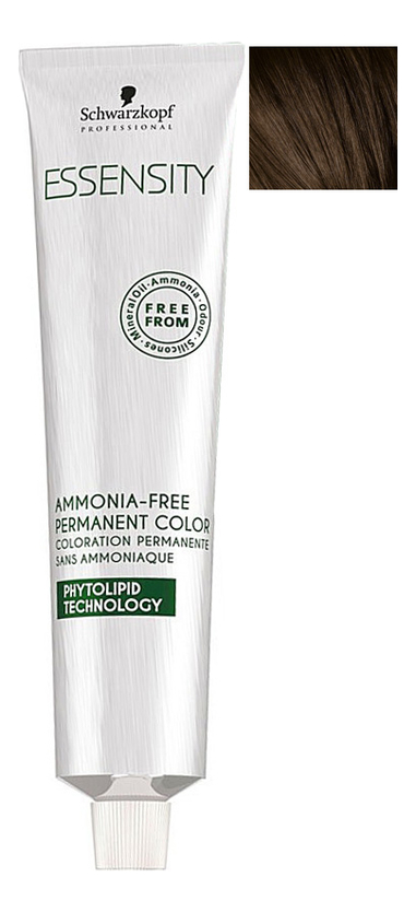 

Крем-краска для волос без аммиака Essensity Ammonia-Free Permanent Color 60мл: 4-0 Medium Brown Natural, Крем-краска для волос без аммиака Essensity Ammonia-Free Permanent Color 60мл