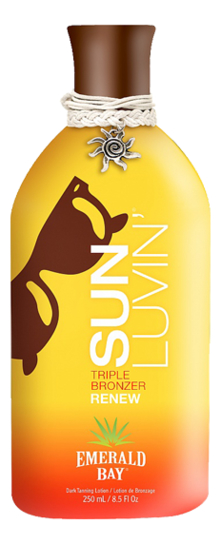 

Тройной бронзатор для загара Sun Luvin Triple Bronzer Renew (тропические фрукты): Бронзатор 250мл, Тройной бронзатор для загара Sun Luvin Triple Bronzer Renew (тропические фрукты)
