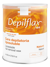 Depilflax Прозрачный воск для всех типов кожи Liposoluble Hair Removal Wax (натуральный)