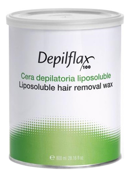 Прозрачный воск для чувствительной кожи Liposoluble Nair Removal Wax (азуленовый)
