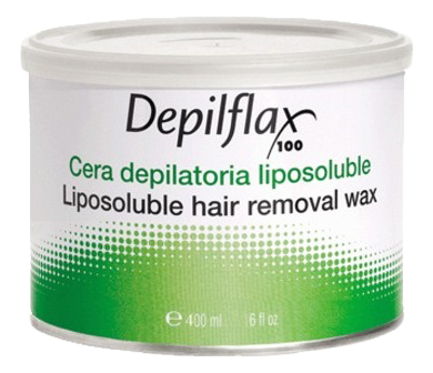 Купить Прозрачный воск для усталой кожи с антиоксидантными свойствами плотный Liposoluble Nair Removal Wax (шоколадный): Воск 400г, Depilflax