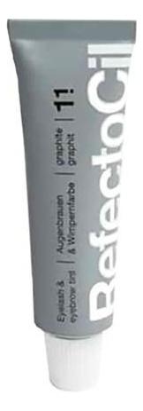 

Краска для бровей и ресниц Eyelash & Eyebrow Color 15мл: 1.1 Графит, Краска для бровей и ресниц Eyelash & Eyebrow Color 15мл