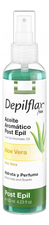 Depilflax Увлажняющее масло с алоэ вера для удаления остатка воска Aloe Vera Post Epil Aromatic Oil 125мл