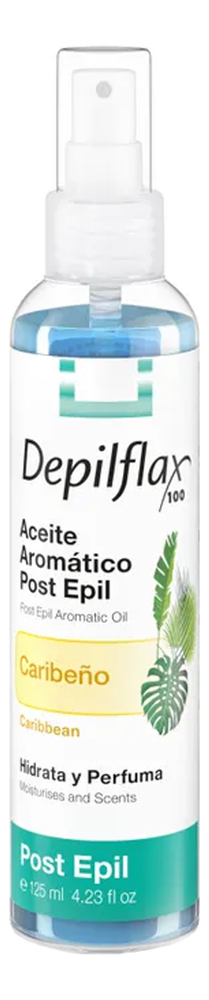 

Масло Карибский бриз с витамином Е для удаления остатка воска Caribbean Post Epil Aromatic Oil 125мл