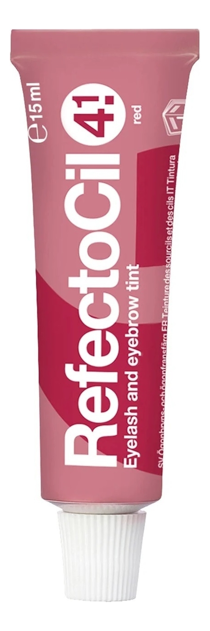 

Краска для бровей и ресниц Eyelash & Eyebrow Color 15мл: 4.1 Красный, Краска для бровей и ресниц Eyelash & Eyebrow Color 15мл