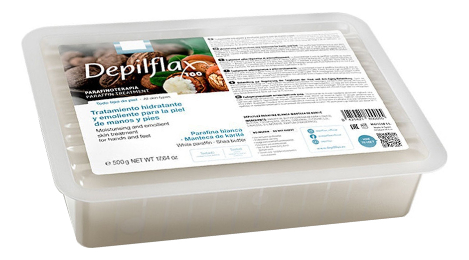 

Парафин с маслом карите White Shea Butter Paraffin 500г