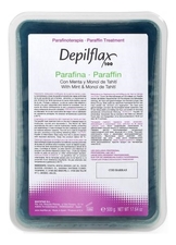 Depilflax Парафин с охлаждающим действием Монои-таити Mint Paraffin 500г (ментоловый)