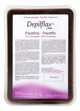 Depilflax Парафин с маслом какао Chocolate Paraffin 500г (шоколад)
