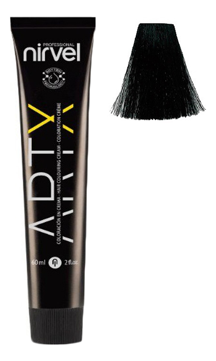 Краска для волос на основе протеинов пшеницы Color ARTX 60мл: 1 Черный фото