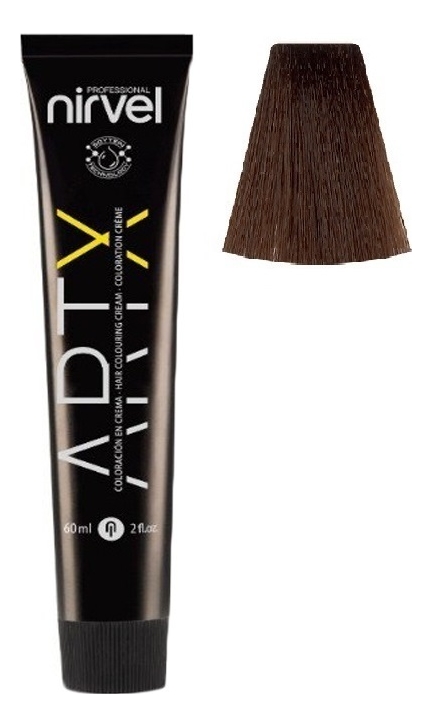 цена Краска для волос на основе протеинов пшеницы Color ARTX 60мл: 5 Светло-каштановый