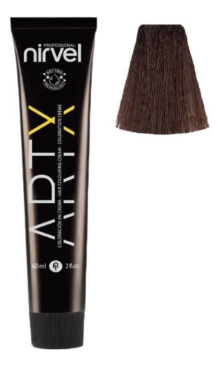 Краска для волос на основе протеинов пшеницы Color ARTX 60мл: 4-71 Темно-коричневый