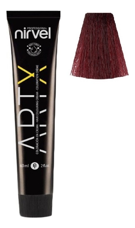 Краска для волос на основе протеинов пшеницы Color ARTX 60мл: 5-5 Красное дерево светло-каштановый