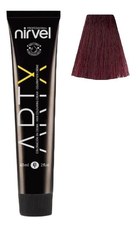 Краска для волос на основе протеинов пшеницы Color ARTX 60мл: 5-65 Фиолетовый светло-каштановый