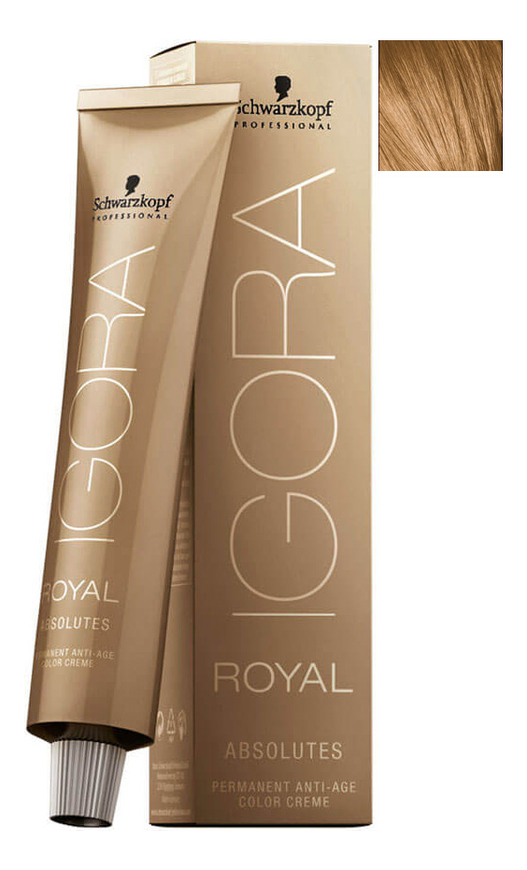 

Крем-краска для волос Igora Royal Absolutes 60мл: 9-60 Extra Light Blonde Chocolate Natural, Крем-краска для волос Igora Royal Absolutes 60мл