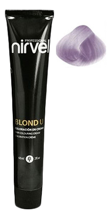 Суперосветляющий краситель для волос Color Blond U 60мл: 13-11 Лед суперосветляющий краситель для волос color blond u 100мл 13 66 сталь