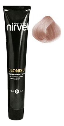 Суперосветляющий краситель для волос Color Blond U 60мл: 13-25 Роза суперосветляющий краситель для волос color blond u 100мл 13 66 сталь