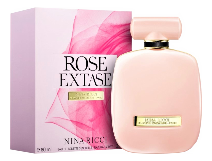 Rose Extase: туалетная вода 80мл nina ricci rose extase 80