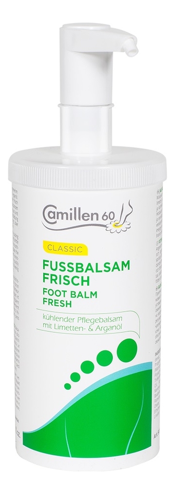 

Бальзам для стоп освежающий Classic Fussbalsam Frisch: Бальзам 450мл, Бальзам для стоп освежающий Classic Fussbalsam Frisch