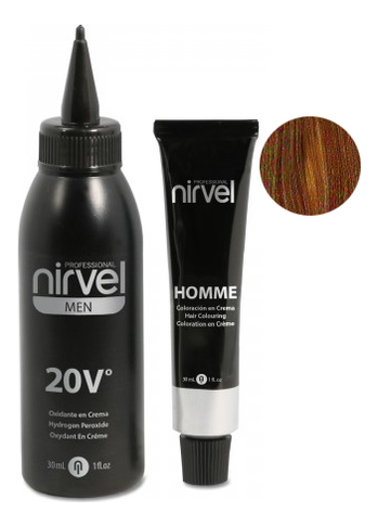 

Мужская крем-краска для седых волос Color Homme Cream 2*30мл (краситель + окислитель): CT-7 Light Brown, Мужская крем-краска для седых волос Color Homme Cream 2*30мл (краситель + окислитель)