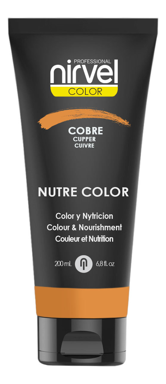 Гель-маска для окрашивания волос Nutre Color 200мл: Copper