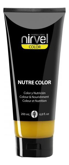 Гель-маска для окрашивания волос Nutre Color 200мл: Yellow