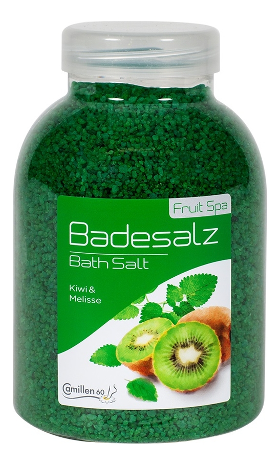 

Соль для ножных ванн расслабляющая Киви и мелисса Badesalz Kiwi-Melisse: Соль 1350г, Соль для ножных ванн расслабляющая Киви и мелисса Badesalz Kiwi-Melisse