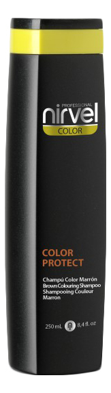 

Оттеночный шампунь для поддержания цвета Color Protect Shampoo 250мл: Brown, Оттеночный шампунь для поддержания цвета Color Protect Shampoo 250мл