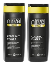 Nirvel Professional Корректор косметического цвета Color Out Phase 2*125мл