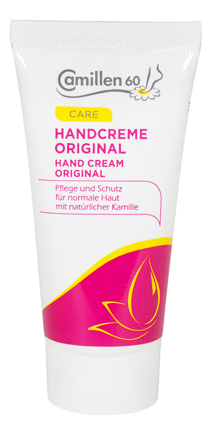 

Крем для рук с экстрактом ромашки Care Handcreme Original: Крем 100мл, Крем для рук с экстрактом ромашки Care Handcreme Original