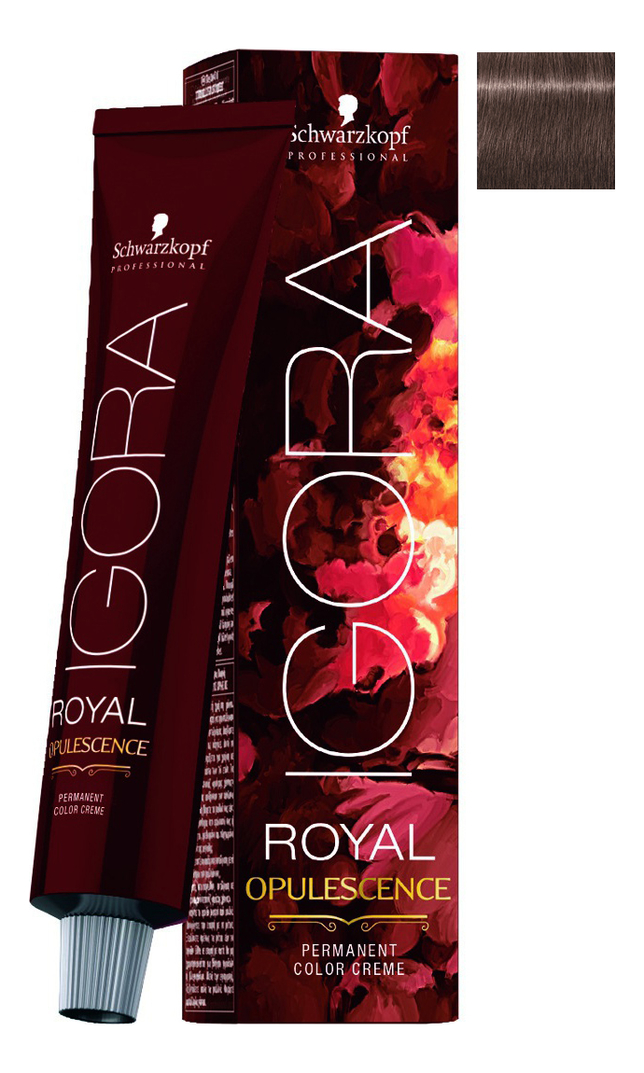

Крем-краска для волос Igora Royal Opulescence 60мл: 7-48 Medium Blonde Beige Red, Крем-краска для волос Igora Royal Opulescence 60мл
