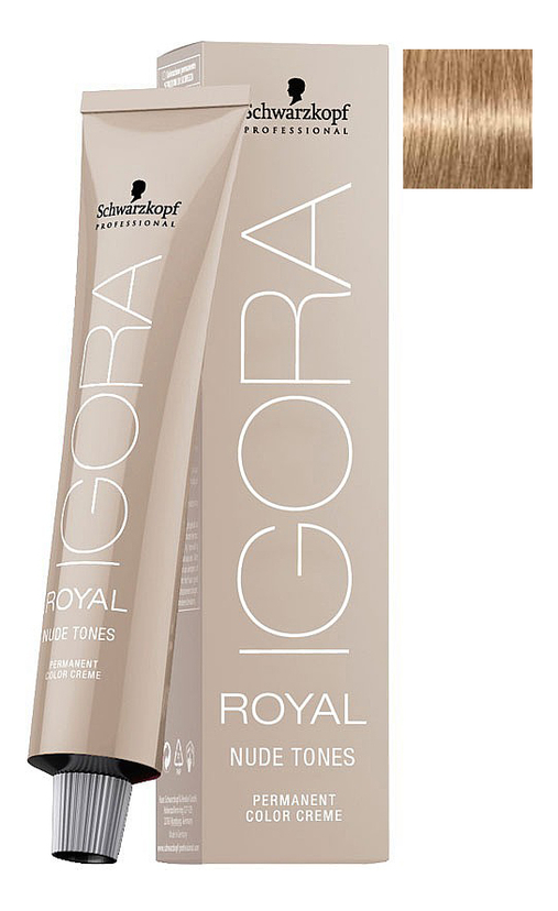 

Крем-краска для волос Igora Royal Nude Tones 60мл: 8-46 Light Blonde Beige Chocolate, Крем-краска для волос Igora Royal Nude Tones 60мл