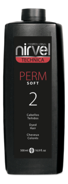 Лосьон для перманентной завивки окрашенных волос Technica Perm No2 Soft 500мл