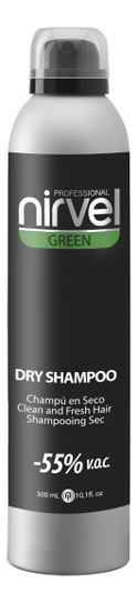 

Сухой шампунь для волос Green Dry Shampoo 300мл
