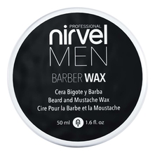 Nirvel Professional Воск для укладки бороды и усов Men Barber Wax 50мл