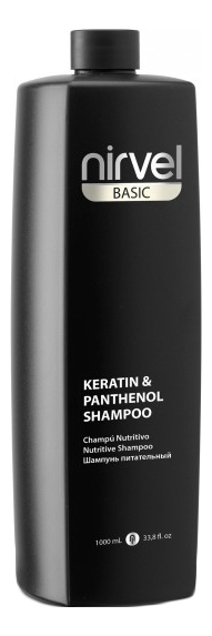 Шампунь для волос питательный с кератином и пантенолом Basic Keratin & Panthenol Shampoo: Шампунь 1000мл