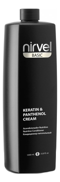 Кондиционер-крем для волос питательный с кератином и пантенолом Basic Keratin & Panthenol Cream