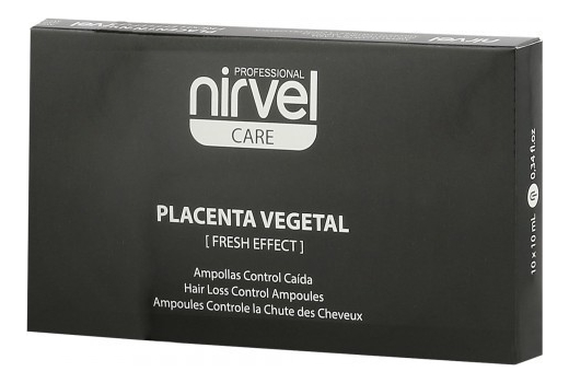 Средство от выпадения волос и жирности кожи головы с плацентой Care Placenta Vegetal 10*10мл от Randewoo