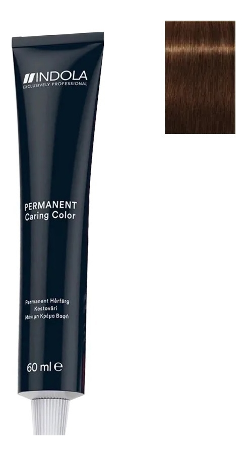 

Стойкая крем-краска для волос Permanent Caring Color 60мл: 6.35 Темный русый золотистый махагон, Стойкая крем-краска для волос Permanent Caring Color 60мл
