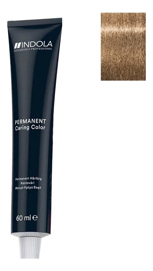 

Стойкая крем-краска для волос Permanent Caring Color 60мл: 8.0 Светлый русый натуральный, Стойкая крем-краска для волос Permanent Caring Color 60мл