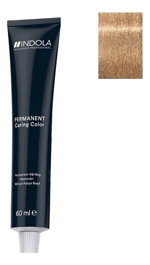 

Стойкая крем-краска для волос Permanent Caring Color 60мл: 8.03 Светлый русый натуральный золотистый, Стойкая крем-краска для волос Permanent Caring Color 60мл