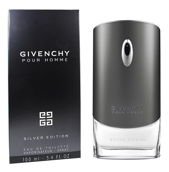 Pour Homme Silver Edition: туалетная вода 100мл givenchy pour homme silver edition 100
