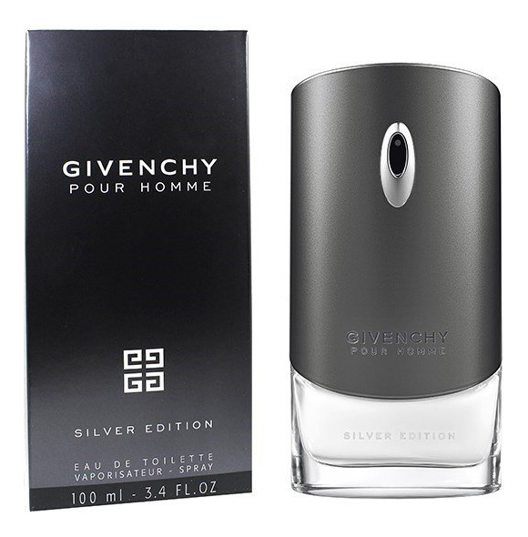 Pour Homme Silver Edition: туалетная вода 100мл туалетная вода givenchy pour homme silver edition