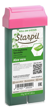 Starpil Воск в картридже для сухой и чувствительной кожи Алоэ вера Aloe Vera 110г (прозрачный)